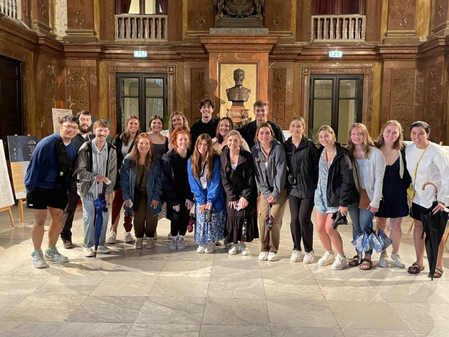 19 PSU-LV CRIMJ students visiting Italy during summer 2023